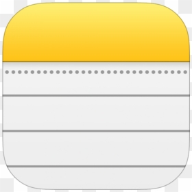 Notes Icon Ios 7 Png Image - Iphone Note Logo Png, Transparent Png - notes icon png