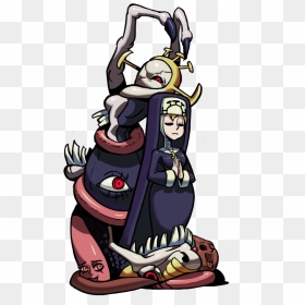 The Skullgirls Sprite Of The Day Is Doubles Taunt Png - Double Skullgirls, Transparent Png - skullgirls png