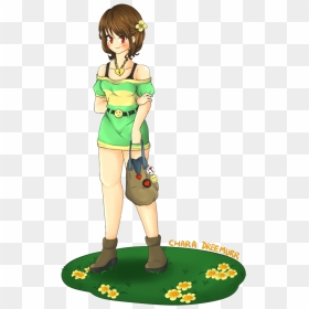 Teen Female Undertale Chara, HD Png Download - chara png