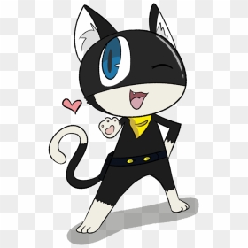 810 X 986 - Persona 5 Cute Morgana, HD Png Download - morgana png