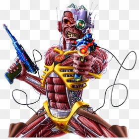 Eddie Iron Maiden Somewhere In Time , Png Download - Eddie Iron Maiden Somewhere In Time, Transparent Png - iron maiden png
