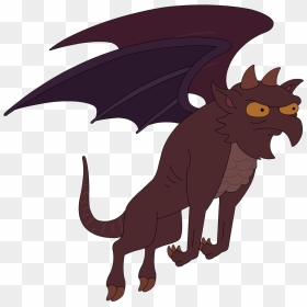Pazuzu Futurama, HD Png Download - dragon tail png