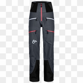 3l Guardian Shell Freeride Pants Women Black Raven - Ortovox Ski Pants, HD Png Download - raven skin png