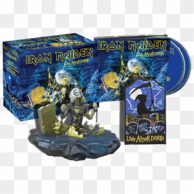 750 Ladbox - Iron Maiden Live After Death Remastered, HD Png Download - iron maiden png