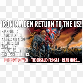 Iron Maiden Png , Png Download - Iron Maiden Tour 2012, Transparent Png - iron maiden png