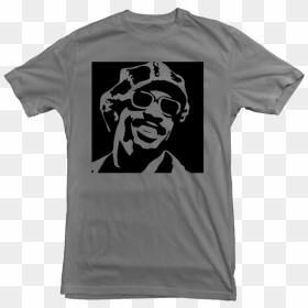 Stevie Wonder T-shirt Portrait - Smoking Is Bad Shirt, HD Png Download - stevie wonder png