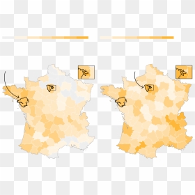 Macron Share Of Vote In The Second Round - Detailed Wine Regions Of France, HD Png Download - france map png