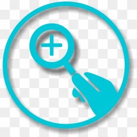 Icono Lupa Signo Mas - Icono Lupa Png, Transparent Png - signo interrogacion png