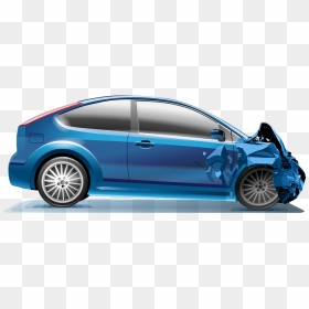 Green Ford Cars, HD Png Download - wrecked car png