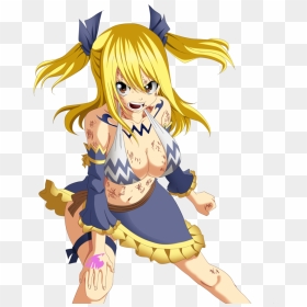 Fairy Tail 385 Aquarius Power Lucy By Kemucampos-d7qigka - Lucy Fairy Tail Aquarius, HD Png Download - fairy tail lucy png