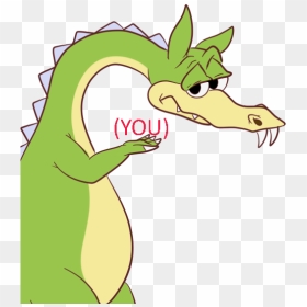 Green Mammal Cartoon Yellow Nose Fictional Character - Grim Matchstick Transparent Cuphead, HD Png Download - king harkinian png