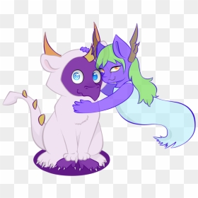 Spooky And Her Cat - Cartoon, HD Png Download - spooky's house of jumpscares png