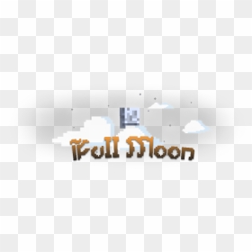 Full Moon Is A Whitelisted Semi-vanilla Minecraft Server - Illustration, HD Png Download - minecraft moon png