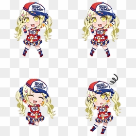 弦巻 こころ 7 番 ライト, HD Png Download - chara png