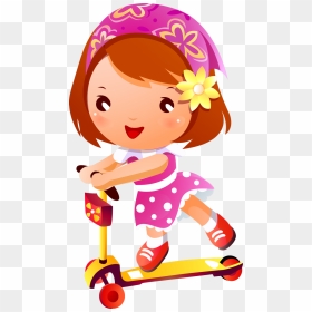 Person Clipart Dizzy - Kids Sports Cartoon Girls, HD Png Download - dizzy png