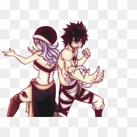 Fairy Tail Juvia And Gray Strip, HD Png Download - juvia png