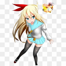 Nisekoi Chitoge Hentai Render, HD Png Download - chitoge png