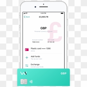 Wirex Cryptocurrency Card - Iphone, HD Png Download - card back png