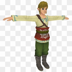 Download Zip Archive - Skyward Sword Link Skyloft, HD Png Download - skyward sword png