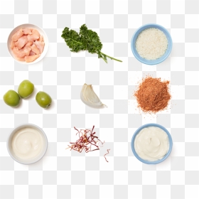 Smoky Chicken & Aioli With Saffron Rice & Olives - Kale, HD Png Download - blue apron png