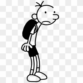 Diary Of A Wimpy Kid - Cartoon Diary Of A Wimpy Kid, HD Png Download - diary of a wimpy kid png