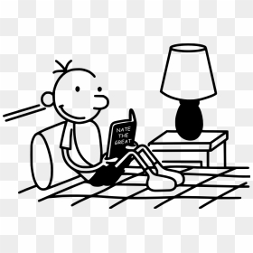 Diary Of A Wimpy Kid Double Down Clipart Png Black - Diary Of A Wimpy Kid Memes, Transparent Png - diary of a wimpy kid png