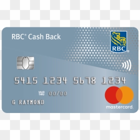 Rbc Cashback Card, HD Png Download - card back png