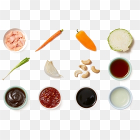 Spicy Cashew Chicken With Peppers & Cabbage - Carrot, HD Png Download - blue apron png