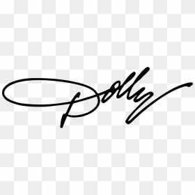 Dolly Parton Signature Logo - Logo Dolly Parton Signature, HD Png Download - dolly parton png