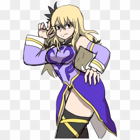 Cartoon, HD Png Download - fairy tail lucy png