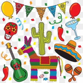 Kawaii And Viva Mexico Image - Fiesta Clip Art, HD Png Download - viva mexico png