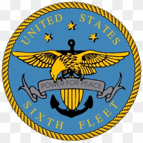 C6f Logo - United States Sixth Fleet, HD Png Download - sith symbol png