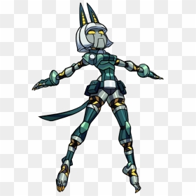 Skullgirls Sprite Of The Day , Png Download - Cartoon, Transparent Png - skullgirls png