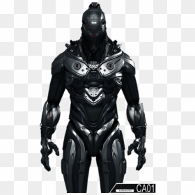 Thumb Image - Sleek Sci Fi Armor, HD Png Download - cyberpunk png