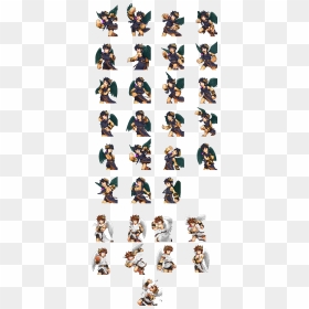 Kid Icarus Pit Sprites, HD Png Download - dark pit png