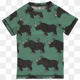 Indian Rhinoceros, HD Png Download - camiseta png