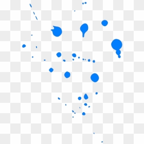 Illustration, HD Png Download - blue paint png
