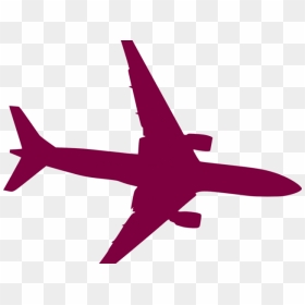 Jet Clipart Commercial Airplane - Transparent Background Clipart Plane, HD Png Download - commercial airplane png