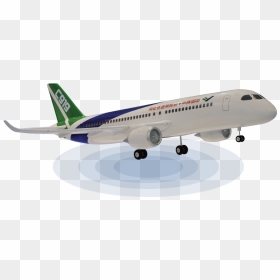 Comac C919 - Boeing 737 Next Generation, HD Png Download - commercial airplane png