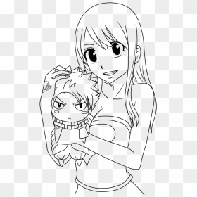 Fairy Tail Lucy Coloring Pages , Png Download - Anime Fairy Tail Natsu And Lucy Coloring Pages, Transparent Png - fairy tail lucy png