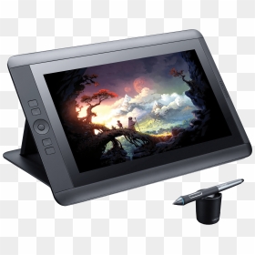 Transparent Wacom Pen Png - Wacom Cintiq 13hd, Png Download - wacom tablet png