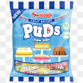 Swizzels Great British Puds, HD Png Download - skittles bag png