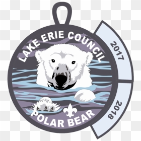 Polar Bear With Years - American Eskimo Dog, HD Png Download - bear cub png