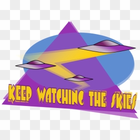 Ufo-keep Watching The Skies - Graphic Design, HD Png Download - ovni png