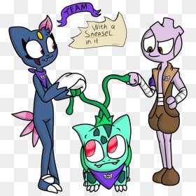 The Bois Just Chillin’ - Cartoon, HD Png Download - sneasel png
