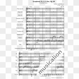 Beethoven, Ludwig Van - Conquest Of Paradise Noten, HD Png Download - beethoven png