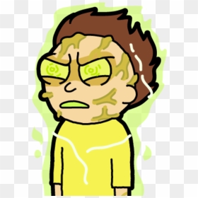 Pm Icon - Pocket Mortys Ingested Morty, HD Png Download - morty face png