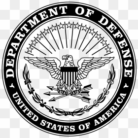 Dod Seal Png - Department Of Defense Black And White Logo, Transparent Png - us army seal png