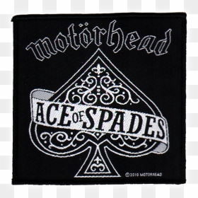 Motörhead Official Patch Ace Of Spades Heavy Metal - Ace Of Spades Live In Munich 2015, HD Png Download - motorhead logo png