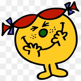 Little Miss Trouble - Mr Men Miss Trouble, HD Png Download - muffet png